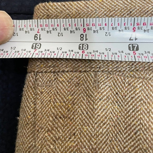 Lot Of 2 Epaulet New York 37 Mens Navy cotton Brown wool Flat Front Chino Pants - Picture 9 of 12